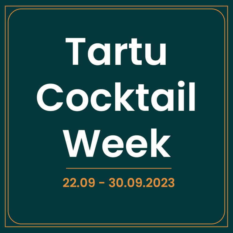 Tartu Cocktail Week 2023 võitjad